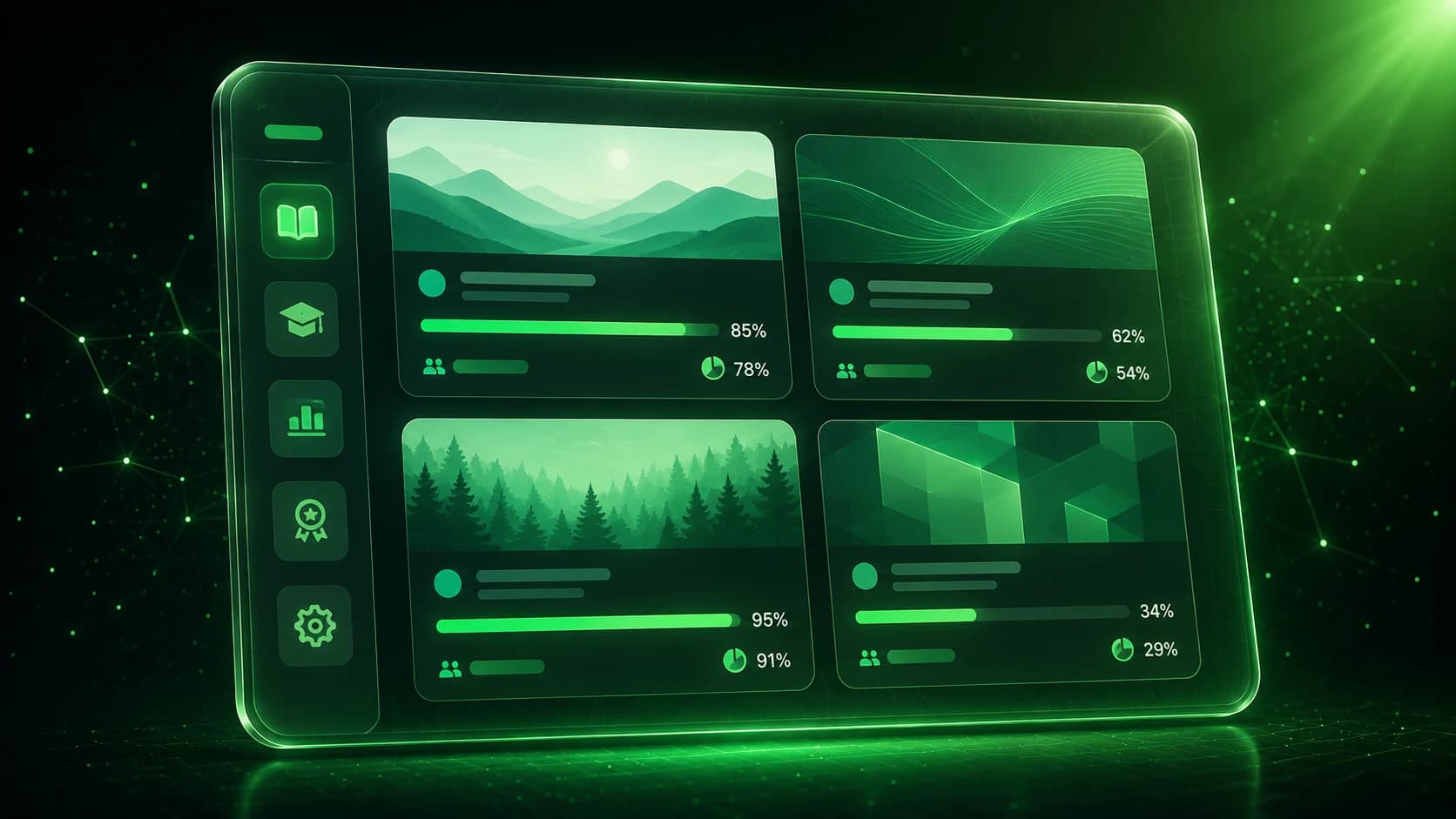 Education Portal dashboard